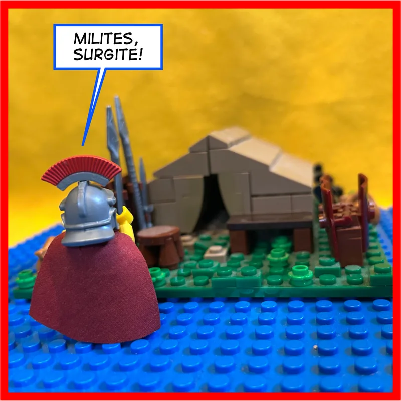 Soldiers, wake up! 
(Amelia)